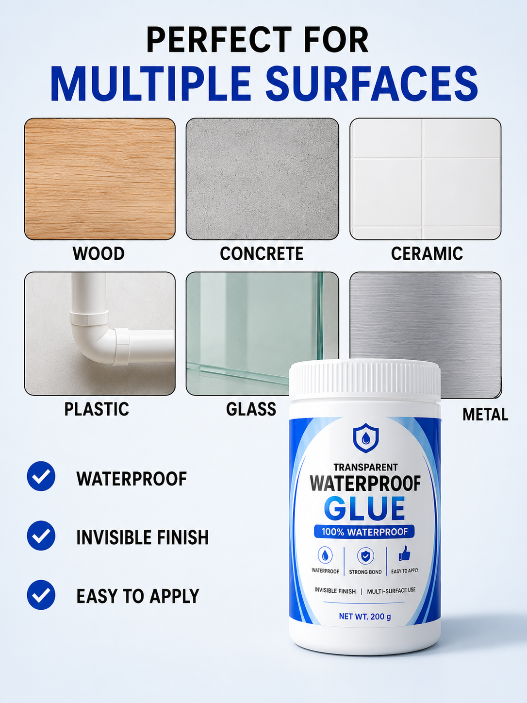 NovaCure™ Waterproof Repair Glue | Buy 1 Get 1 FREE