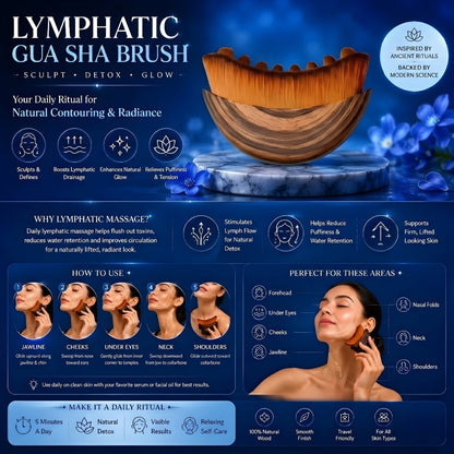 Lymphatic Gua Sha Brush