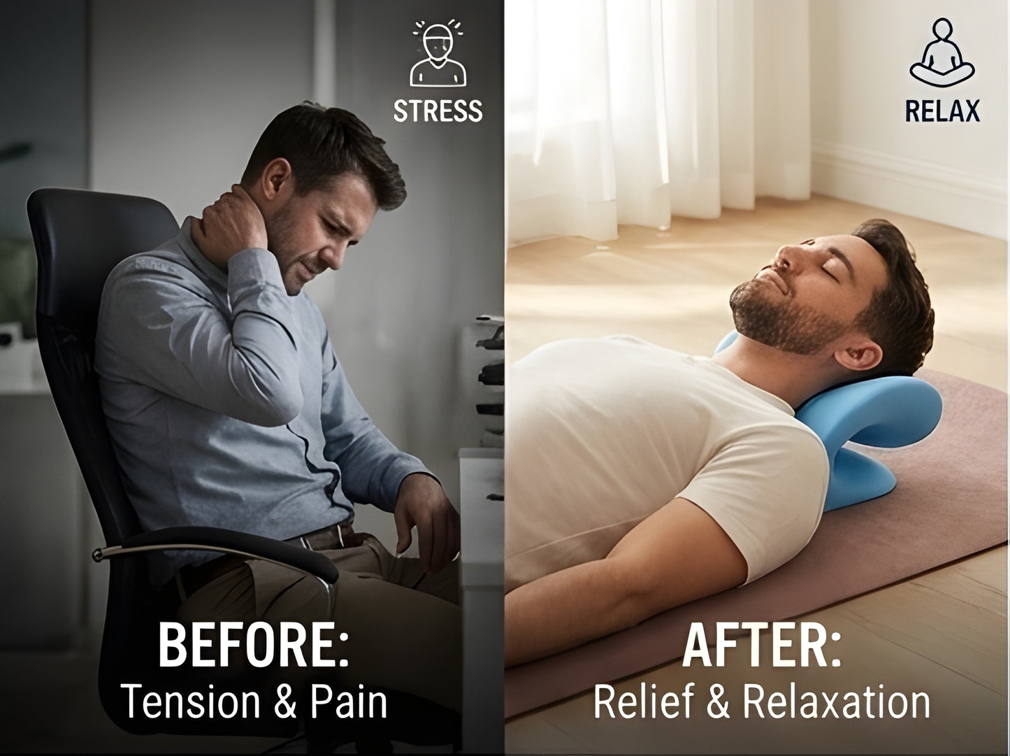 Neck & Shoulder Support Pillow