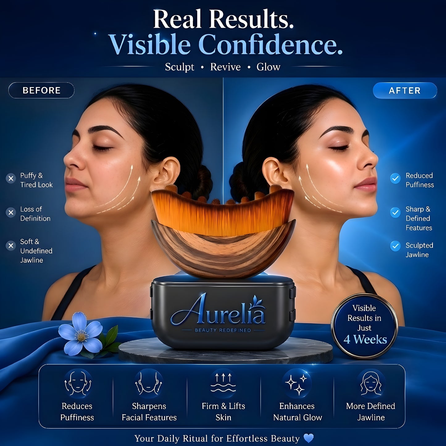 Lymphatic Gua Sha Brush