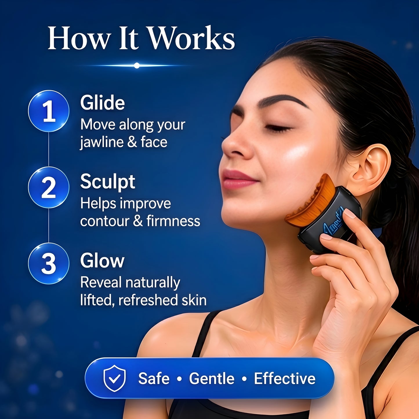 Lymphatic Gua Sha Brush